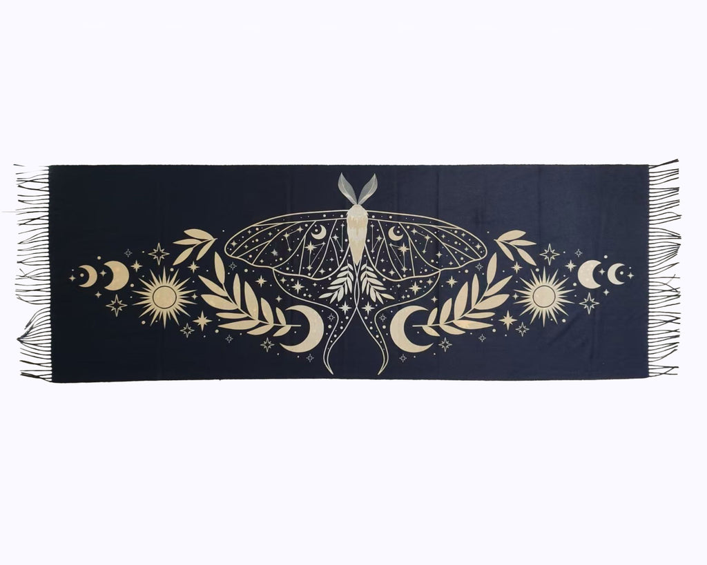 Lunar Moth Pashmina