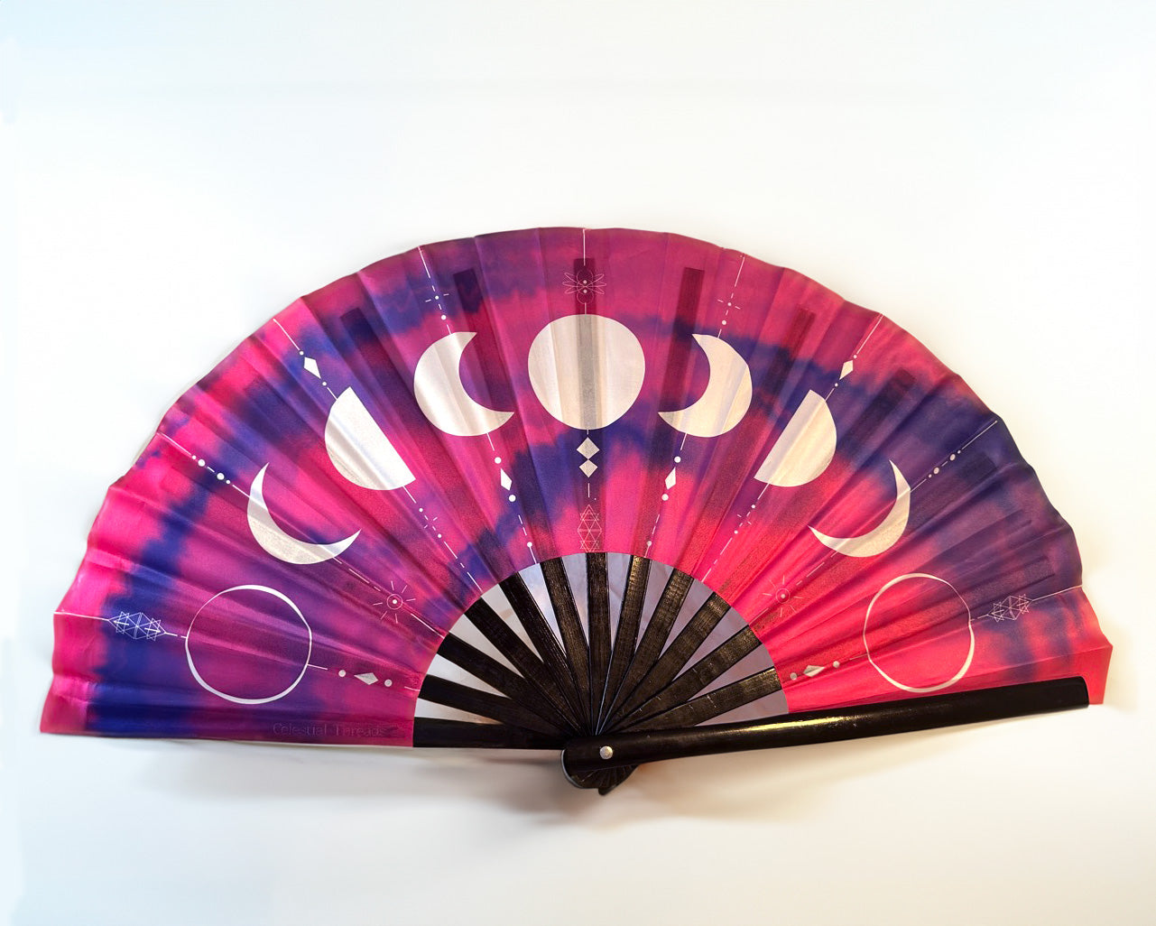 Lunar Phases Hand Fan