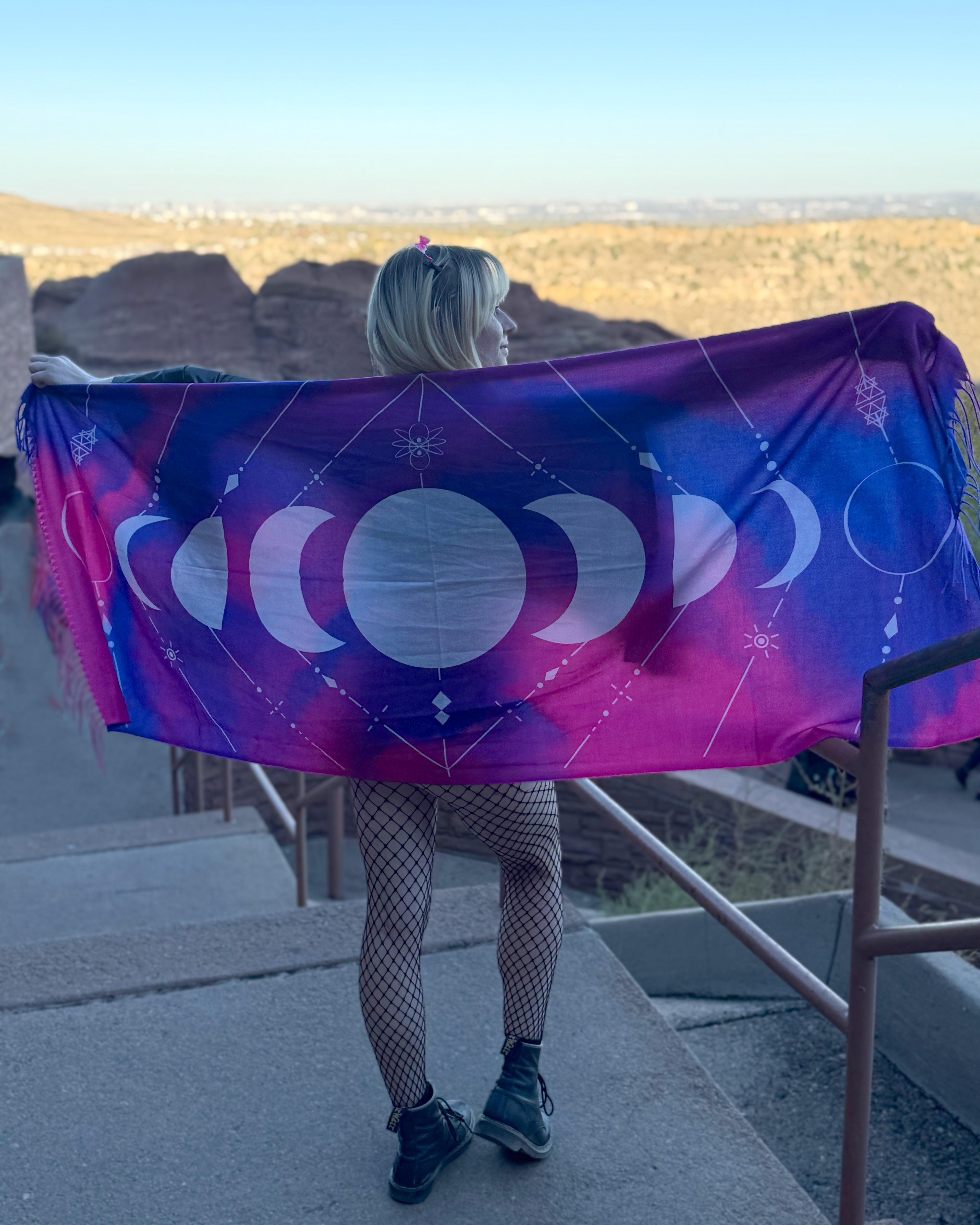 Lunar Phases Pashmina