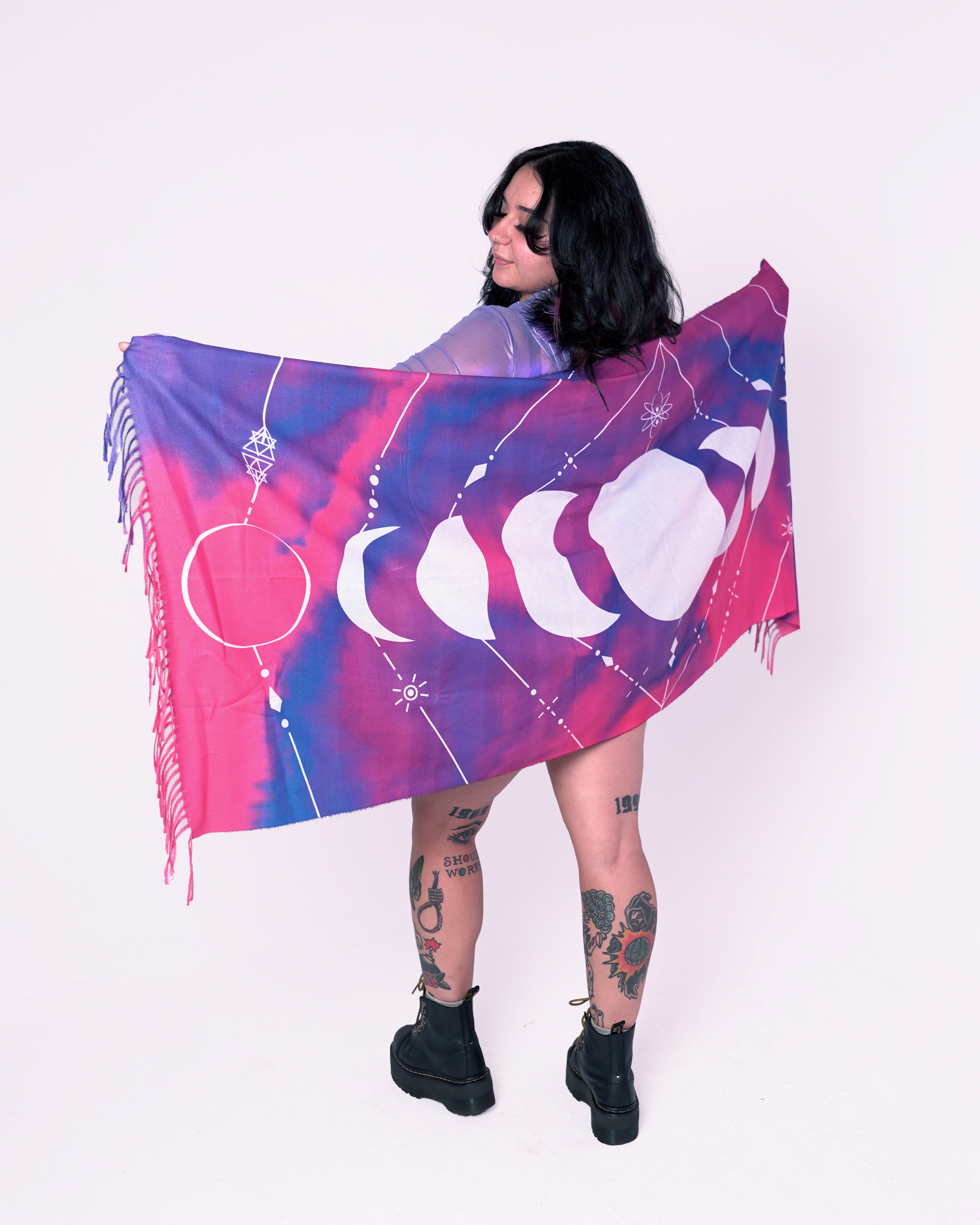 Lunar Phases Pashmina