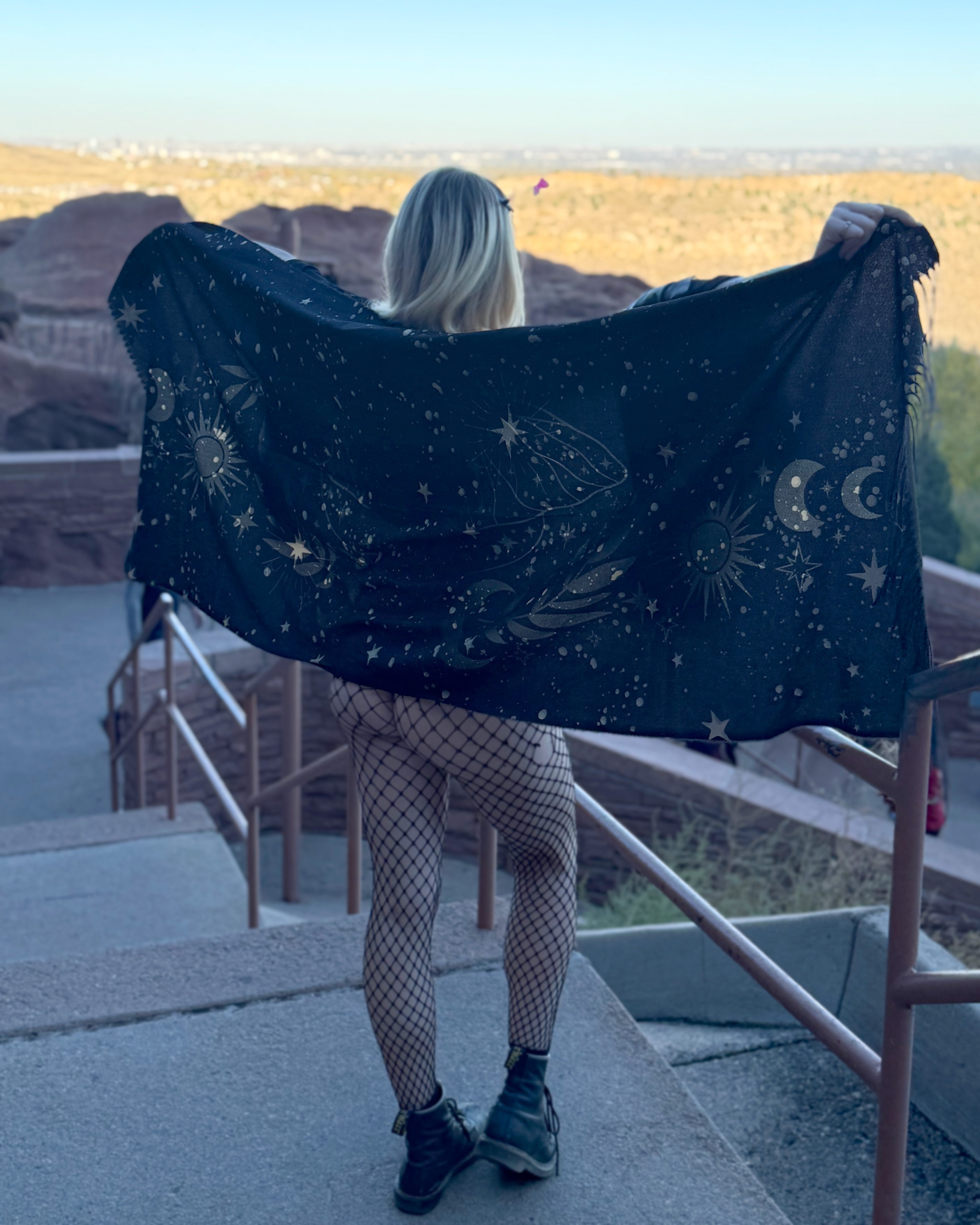 Lunar Moth Pashmina