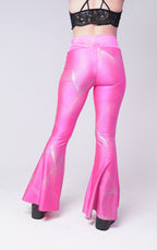Metallic Geo Bell Bottoms