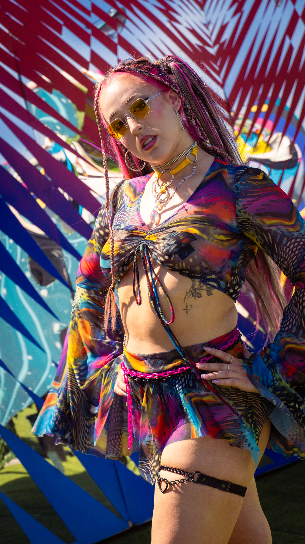 Supernova Crop Top