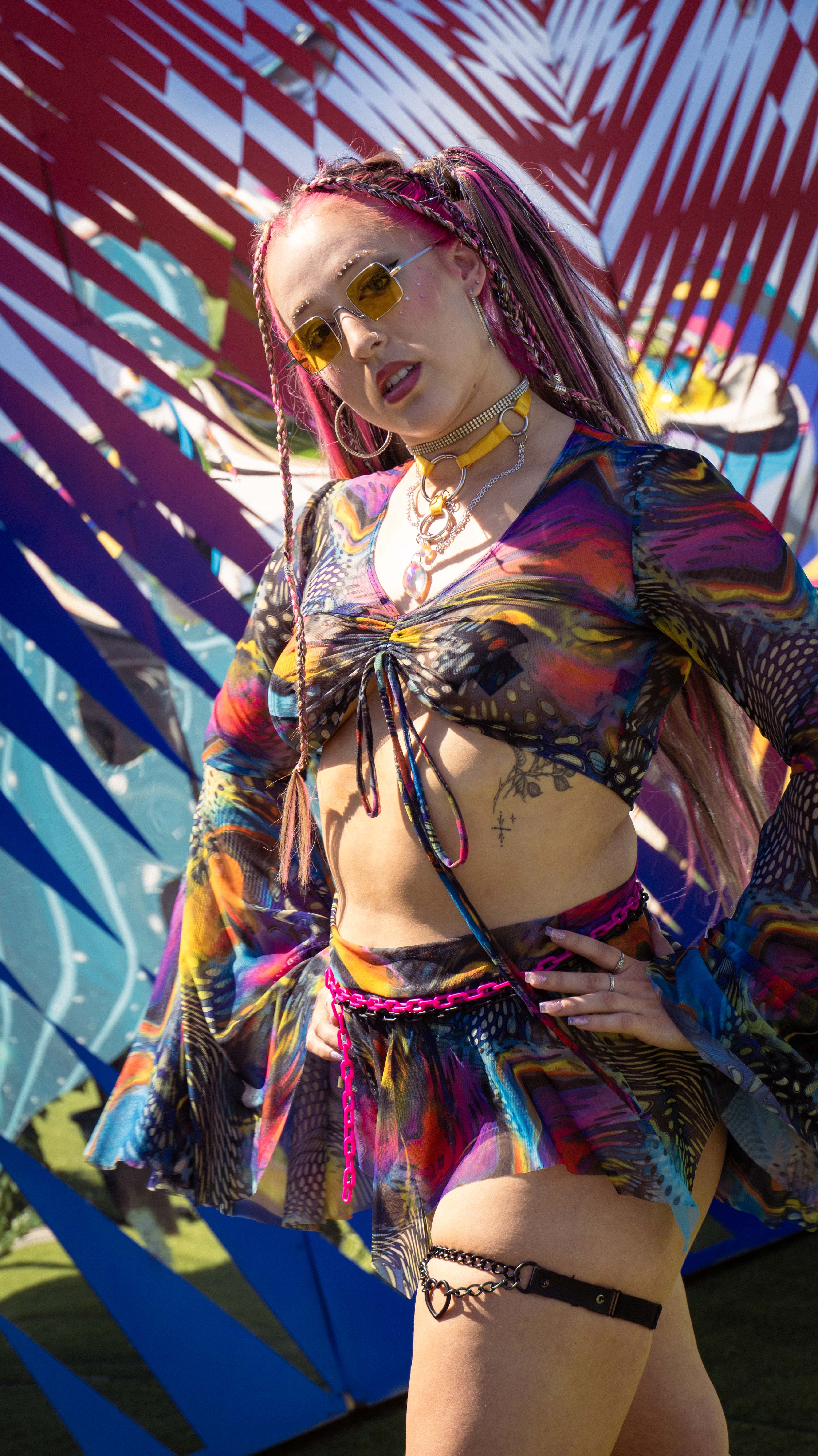 Supernova Crop Top