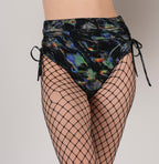 Cosmic Holographic Booty Shorts