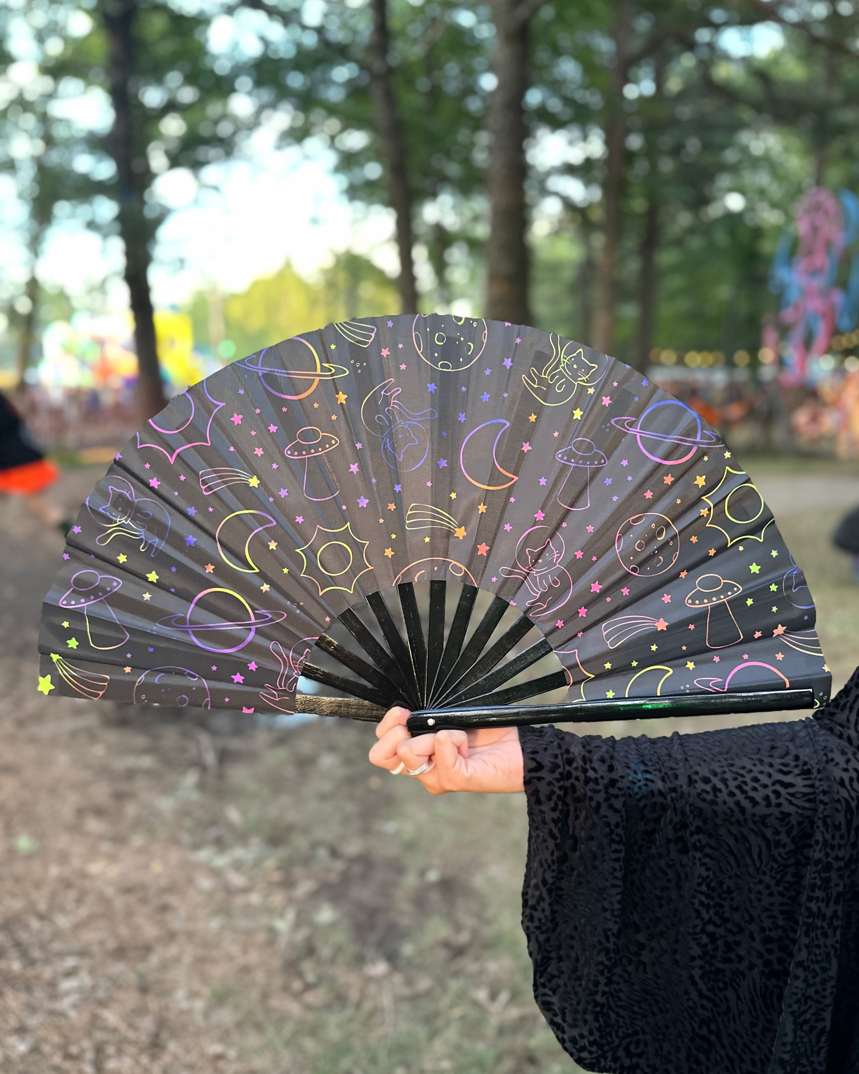 Space Cat Fan (UV-Reactive!)