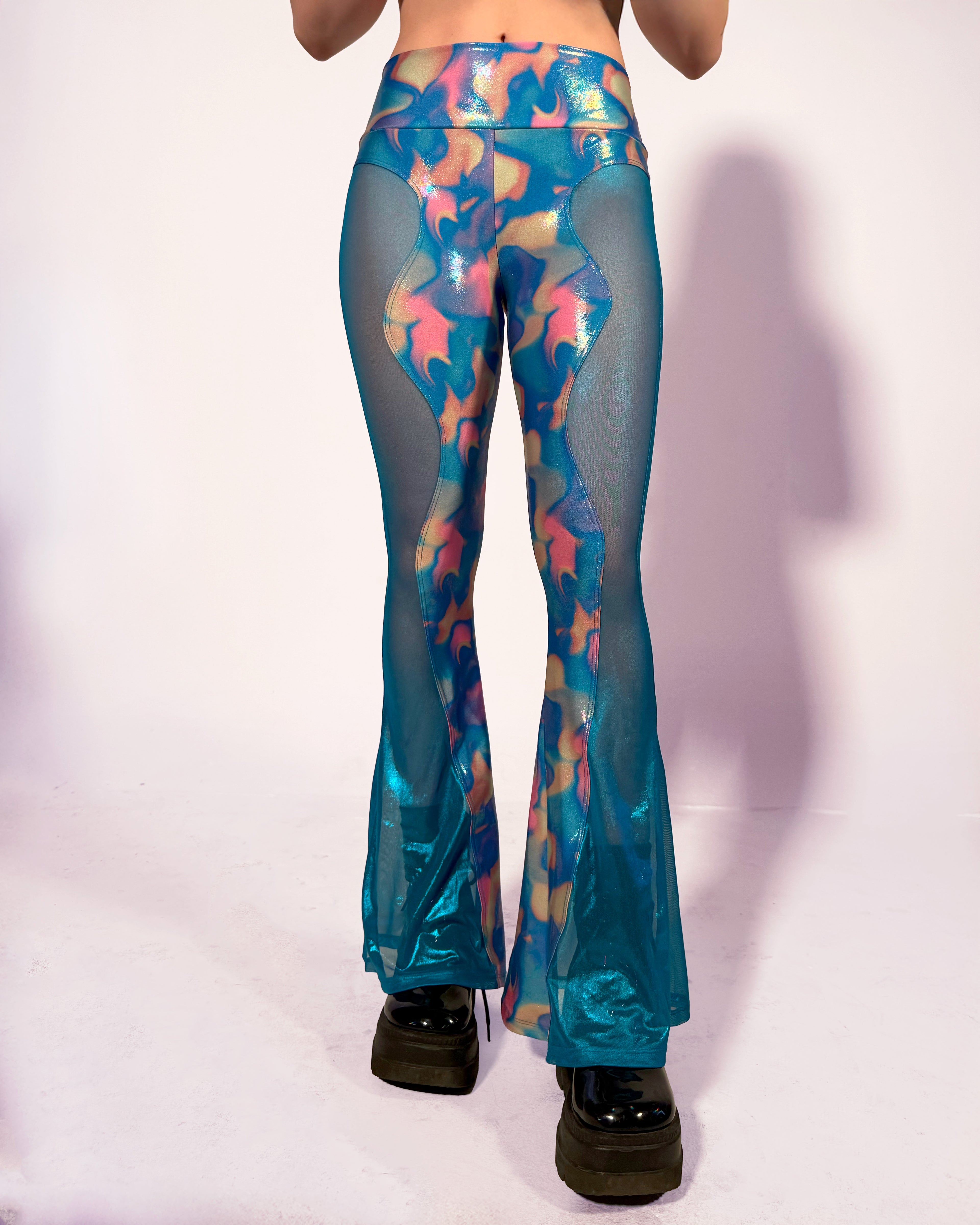 Wave Bell Bottoms