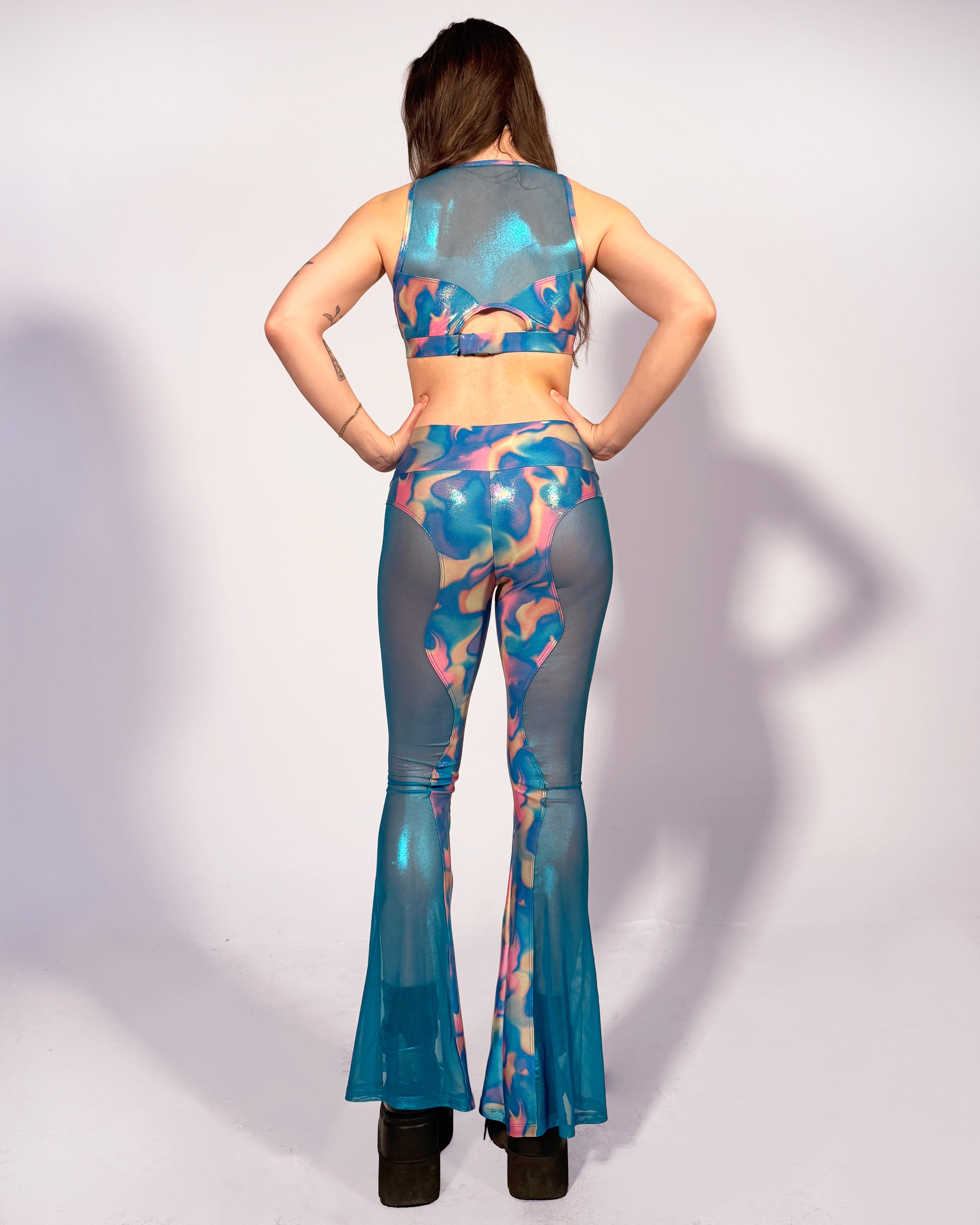 Wave Bell Bottoms