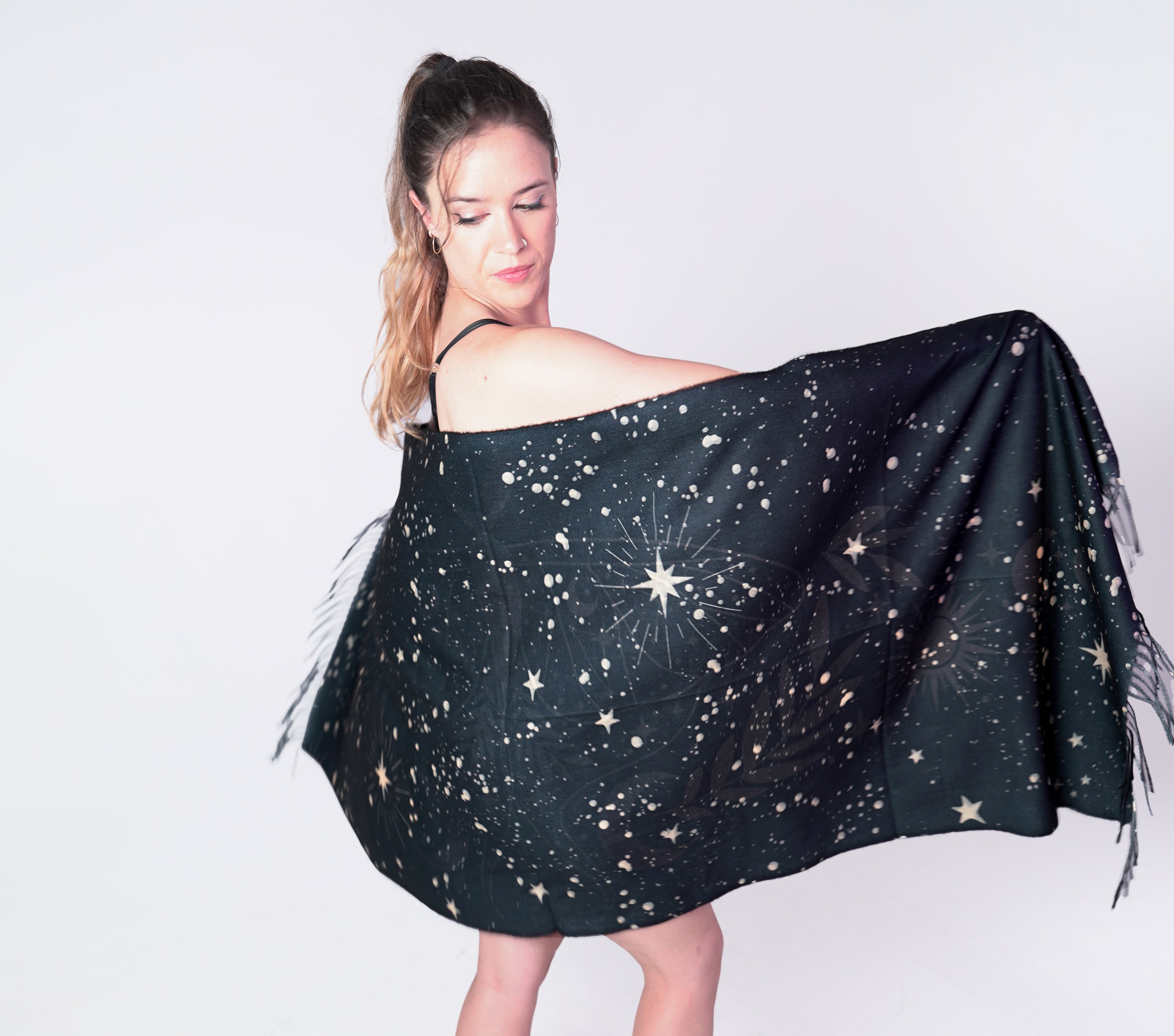 Lunar Moth Pashmina