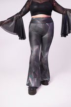 Metallic Geo Bell Bottoms