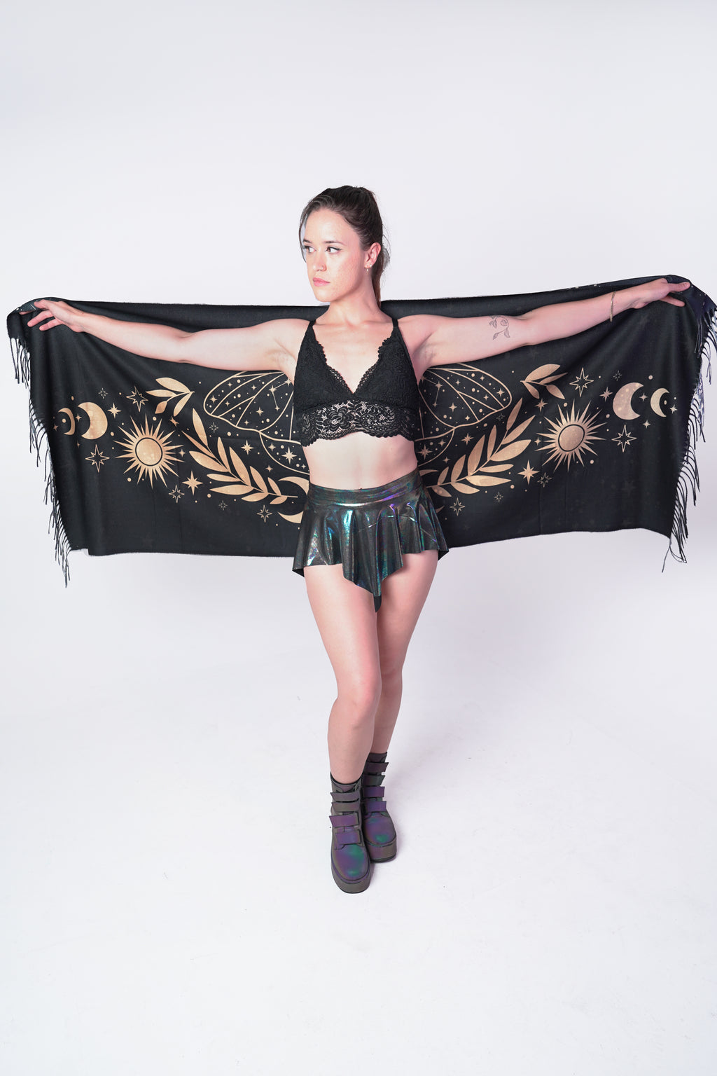 Lunar Moth Pashmina