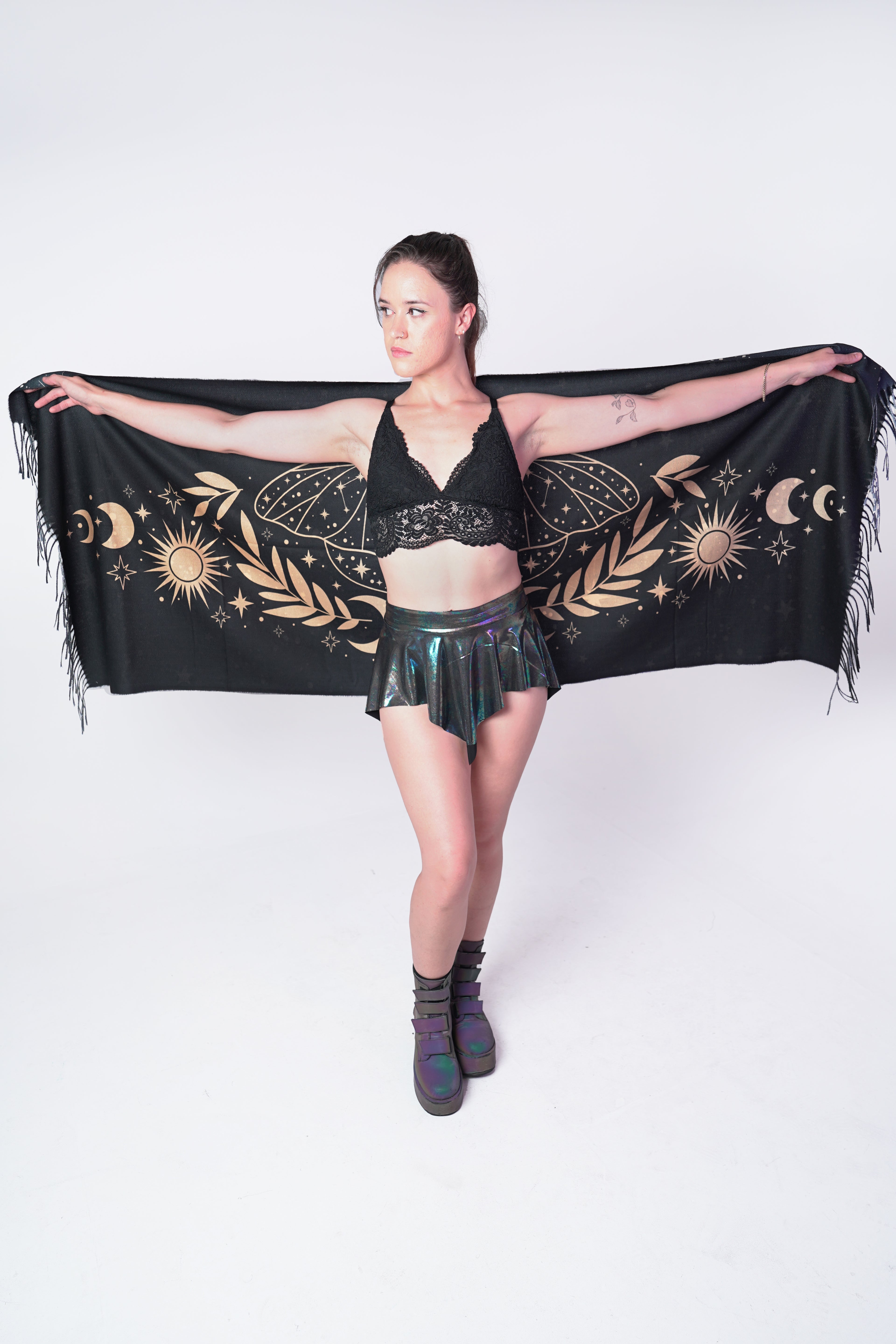 Lunar Moth Pashmina